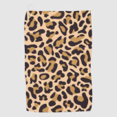 Serviette De Golf Motif de Leopard (Devant)