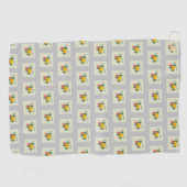 Serviette De Golf Motif de logo d'entreprise (Horizontal)