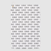 Serviette De Golf Motif de logo Entreprise Rectangle personnalisé (Devant)