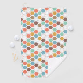 Serviette De Golf Motif de module de ruche d'abeille (En situation)