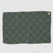 Serviette De Golf Motif de noeud celtique élégant (Horizontal)