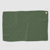 Serviette De Golf Motif de noeud celtique tissé (Horizontal)