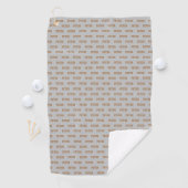 Serviette De Golf Motif de nom Golfer (En situation)