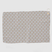 Serviette De Golf Motif de nom Golfer (Horizontal)