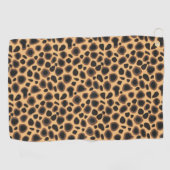 Serviette De Golf Motif de peau de girafe sans couture (Horizontal)