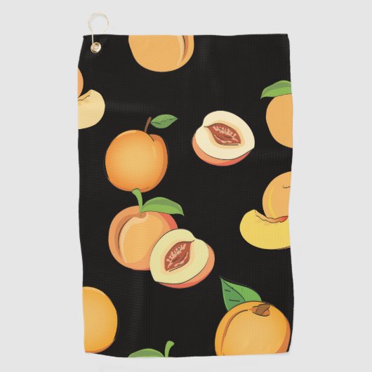 Serviette De Golf Motif de pêche 5 (Devant)