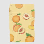 Serviette De Golf Motif de pêche 7 (Devant)