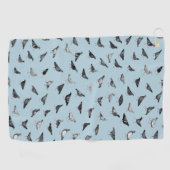 Serviette De Golf Motif de pigeon (Horizontal)