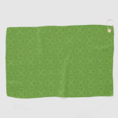 Serviette De Golf Motif de trèfle de coeur (Horizontal)