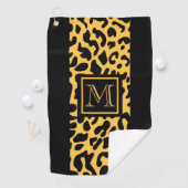 Serviette De Golf Motif d'empreinte de léopard (En situation)