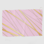 Serviette De Golf Motif d'or 2 (Horizontal)