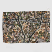 Serviette De Golf Motif du camouflage de chasse 9 (Horizontal)