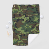 Serviette De Golf Motif du Camouflage Vert, Motif militaire, Armée (En situation)