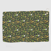 Serviette De Golf Motif du jour de St Patrick (Horizontal)