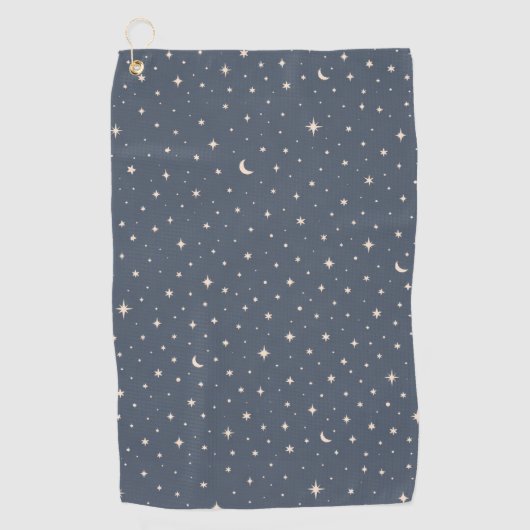 Serviette De Golf Motif Étoile Douce Esthétique (Devant)