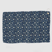 Serviette De Golf Motif Étoiles et Lune (Horizontal)