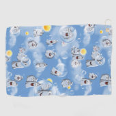 Serviette De Golf Motif fantôme (Horizontal)