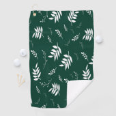 Serviette De Golf motif feuille (En situation)