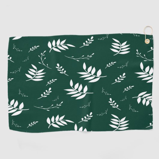 Serviette De Golf motif feuille (Horizontal)