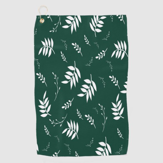 Serviette De Golf motif feuille (Devant)