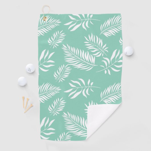 Serviette De Golf Motif feuille 14 (En situation)