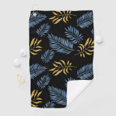 Serviette De Golf Motif feuille 17 (En situation)