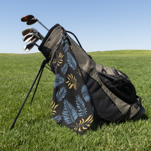 Serviette De Golf Motif feuille 17 (Vert)