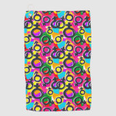 Serviette De Golf Motif Gay pride de Neon (Devant)