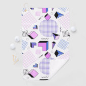 Serviette De Golf Motif géométrique 13 (En situation)