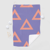 Serviette De Golf Motif géométrique 16 (En situation)