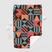 Serviette De Golf Motif géométrique 28 (En situation)
