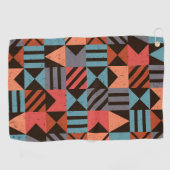 Serviette De Golf Motif géométrique 28 (Horizontal)