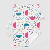 Serviette De Golf Motif géométrique 5 (En situation)