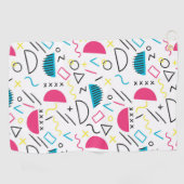 Serviette De Golf Motif géométrique 5 (Horizontal)