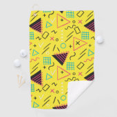 Serviette De Golf Motif géométrique 6 (En situation)