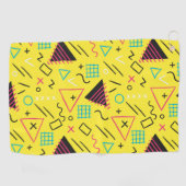 Serviette De Golf Motif géométrique 6 (Horizontal)