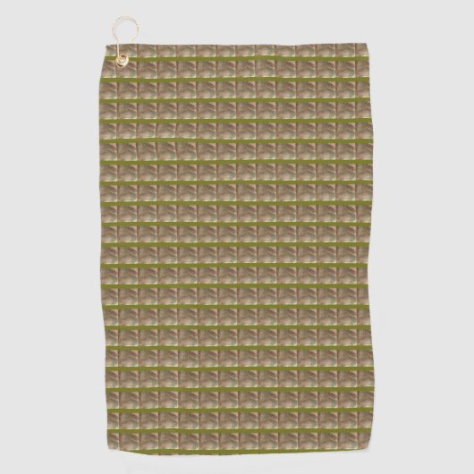 Serviette De Golf Motif géométrique abstrait (Devant)