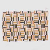 Serviette De Golf Motif géométrique de forme (Horizontal)