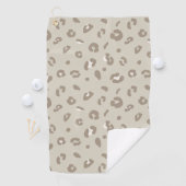 Serviette De Golf Motif Léopard (En situation)