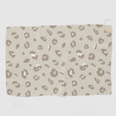Serviette De Golf Motif Léopard (Horizontal)