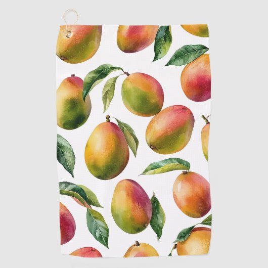 Serviette De Golf Motif Mango (Devant)