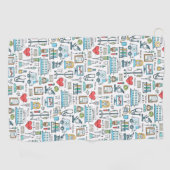 Serviette De Golf Motif Médicale de conception (Horizontal)