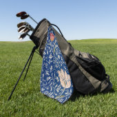 Serviette De Golf Motif Medway de William Morris (Vert)