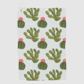Serviette De Golf Motif mignon de cactus de la collection | de (Devant)