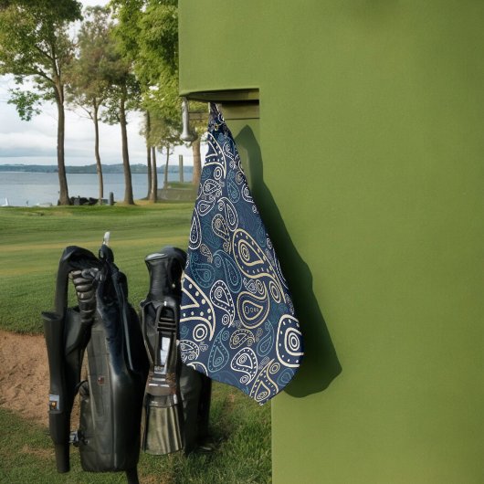 Serviette De Golf motif paisley