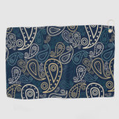 Serviette De Golf motif paisley (Horizontal)
