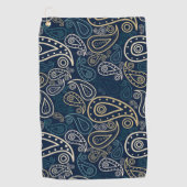 Serviette De Golf motif paisley (Devant)