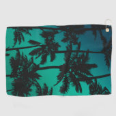 Serviette De Golf Motif Palm Tree (Horizontal)