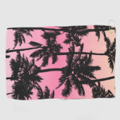 Serviette De Golf Motif Palm Tree (Horizontal)