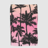 Serviette De Golf Motif Palm Tree (Devant)